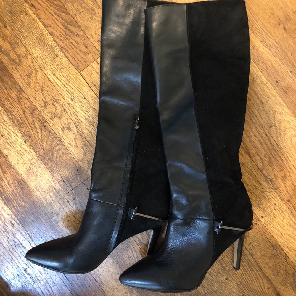 Sam Edelman black knee high boots